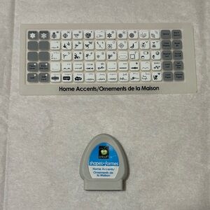 Cricut Home Accents Cartridge & Overlay